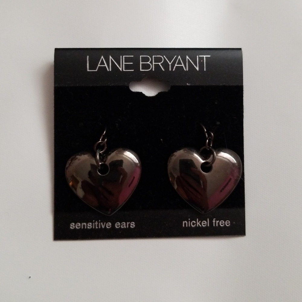 Black Heart Earrings